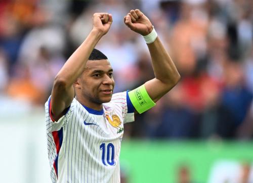 Kylian Mbappe baru mencetak satu gol di Euro 2024. (Foto: REUTERS)